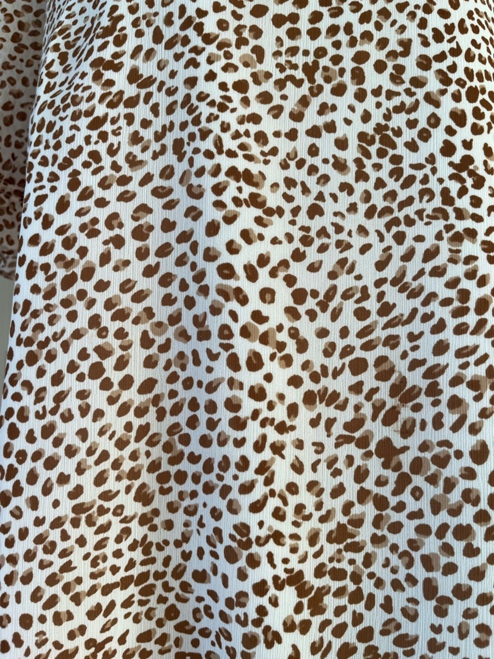 J Crew Leopard Print Blouse Medium - Picture 4 of 7